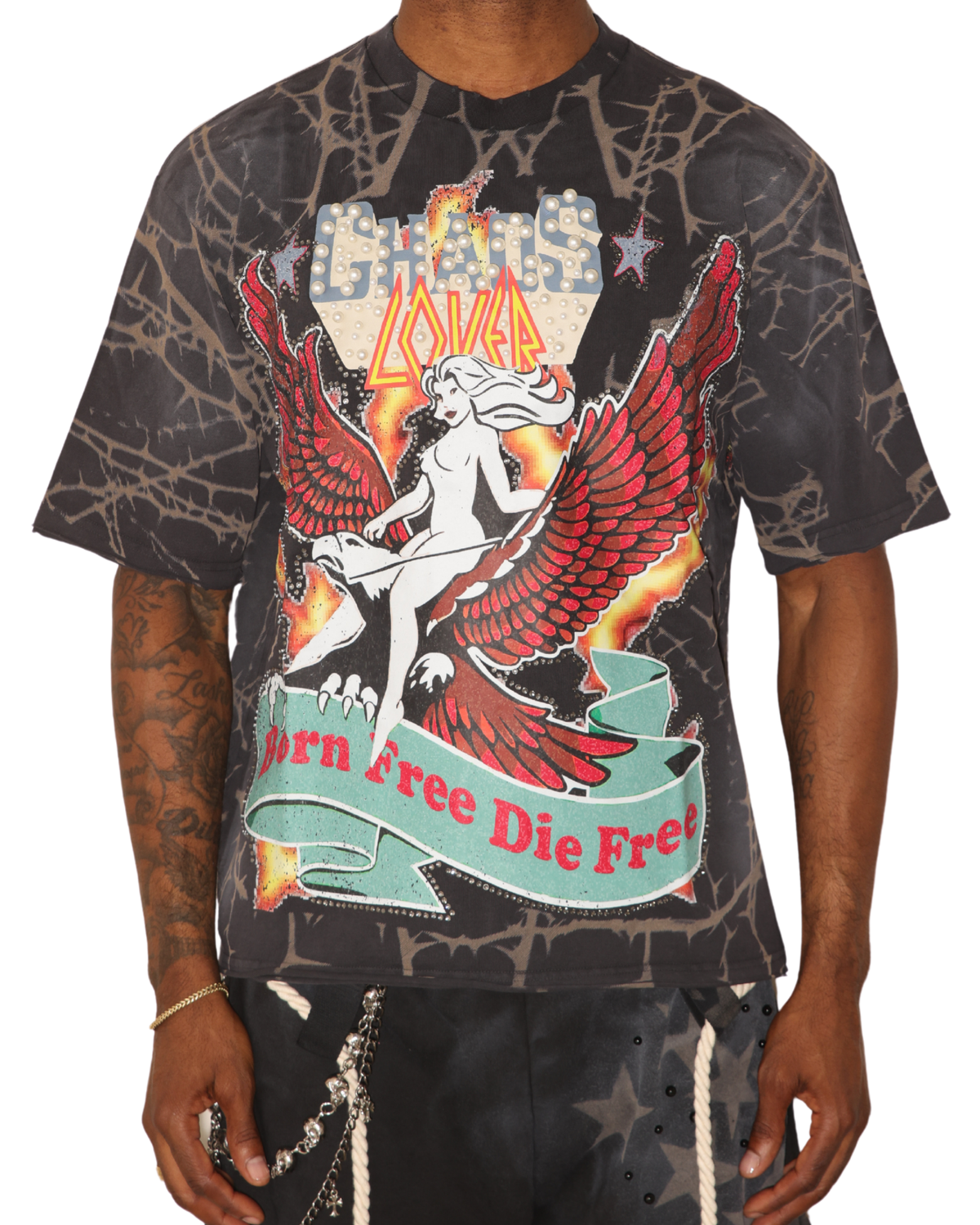 Chaos Lover Oversized Graphic Tee