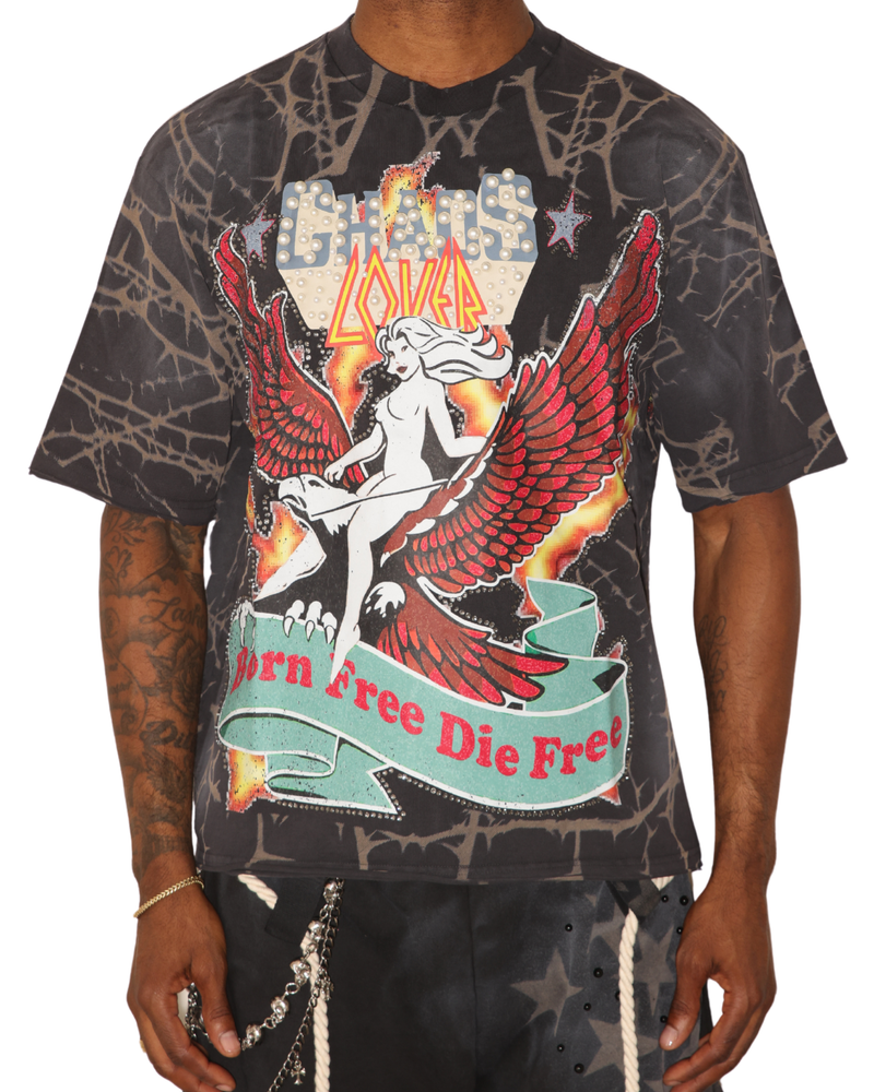 Chaos Lover Oversized Graphic Tee