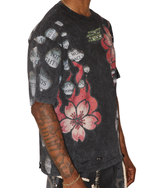 Saints Anger Oversized Graphic Tee