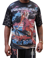 Paradise Alley Oversized Graphic Tee