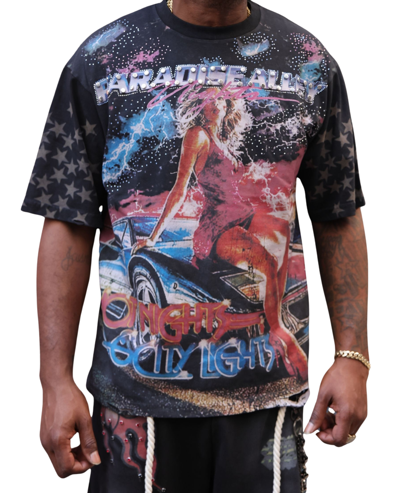 Paradise Alley Oversized Graphic Tee