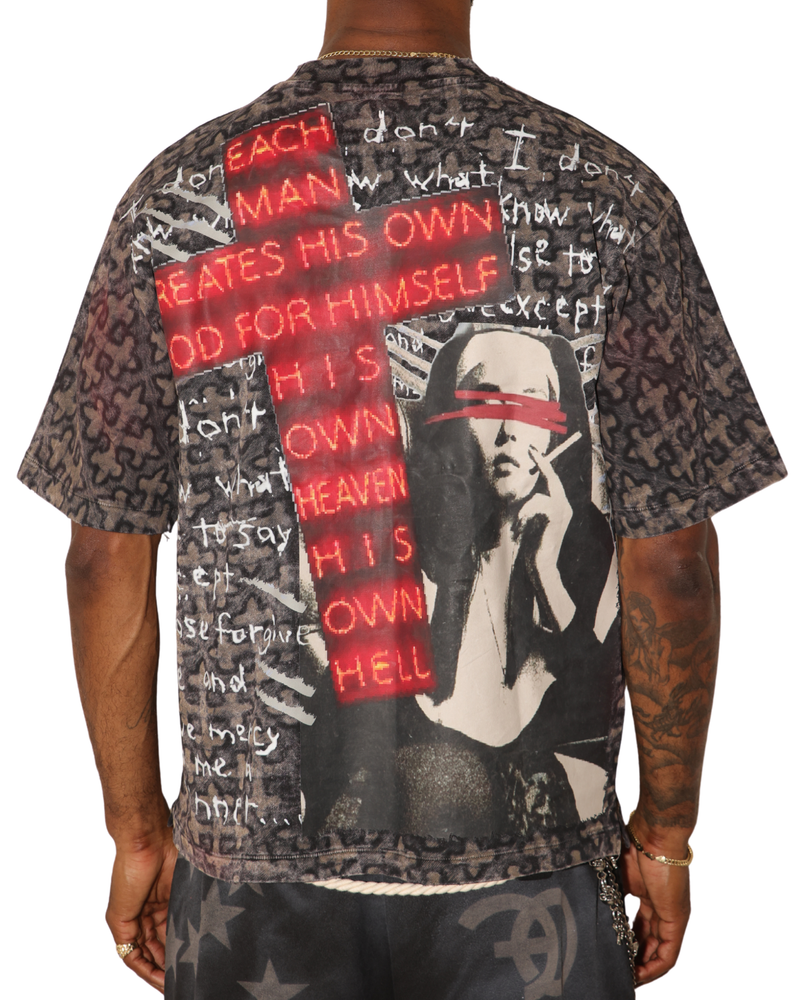Confession Oversized Graphic Tee