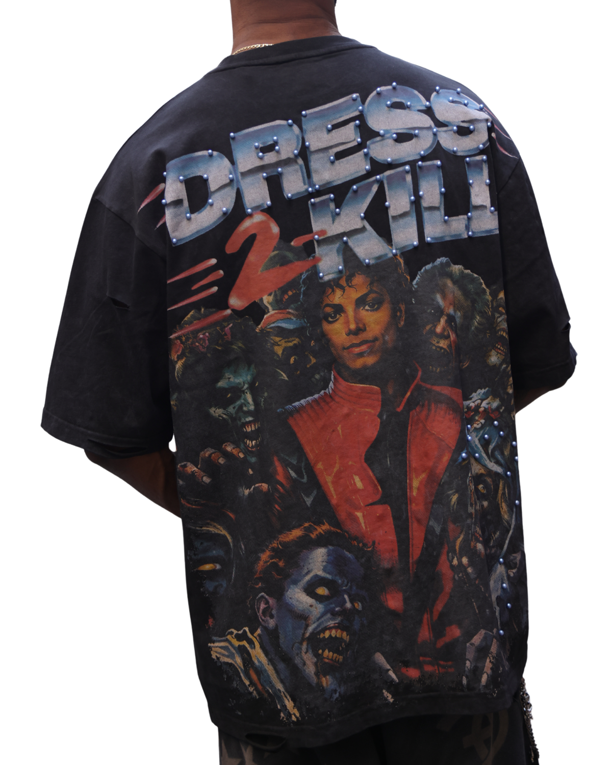Camiseta gráfica extragrande Dress 2 Kill