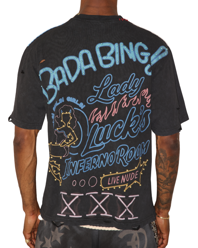 Bada Bing Oversized Graphic Tee