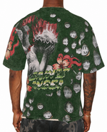 Saints Anger Oversized Graphic Tee